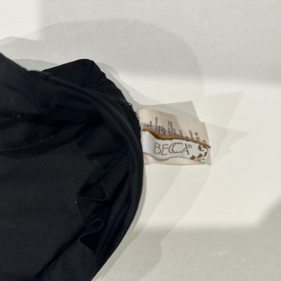 BECCA Bikini Top Black -‎ Size S. - Picture 8 of 16